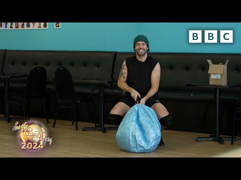 These Training Room Bloopers have us on the floor laughing! ✨ BBC Strictly 2024