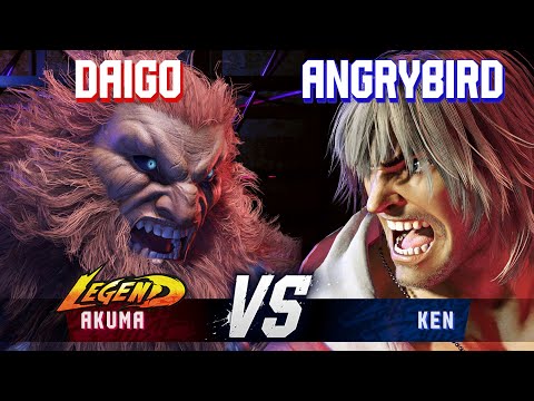 SF6 ▰ DAIGO (Akuma) vs ANGRYBIRD (Ken) ▰ High Level Gameplay