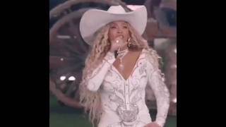 Beyoncé Performs 'Cowboy Carter' featuring Blue ivy #blueivydancing #beyonce #nfl