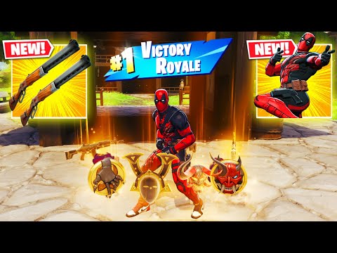 DEADPOOL (PEN & INK) vs NEW 3 MEDALLIONS & MYTHIC’S CHALLENGE (FORTNITE CHAPTER6)