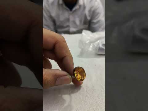 sunaila or yellow topaz #astrology #gemstone #planet #substitute #yellowsapphire