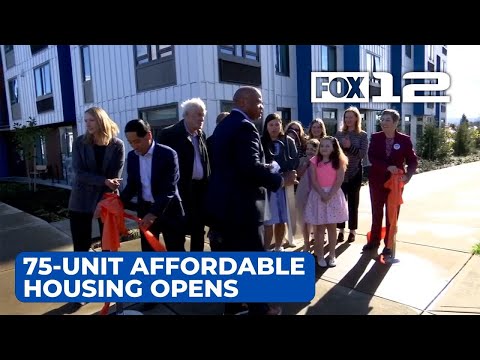 75-unit affordable housing complex opens in SW Beaverton