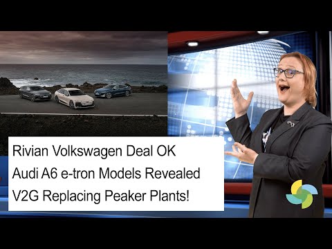 ecoTEC Episode 333 Rivian Volkswagen Deal Approved, Audi A6 e-tron Breaks Cover, V2G In USA