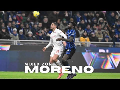 Mixed Zone: Moreno dopo Inter vs Fiorentina