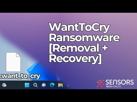 WantToCry Virus Ransomware [.want_to_cry Files] Removal + Decrypt Guide [2025]