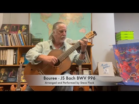 Original Guitar Arrangement - Bouree - Bach