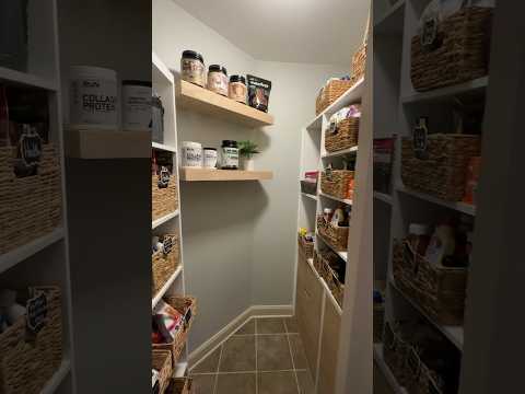 Pantry Makeover: Stunning Remodel and Organization! #woodworking