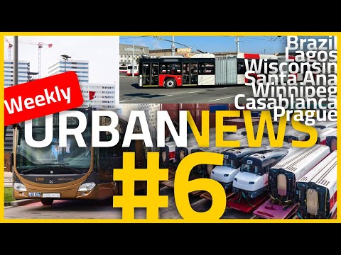 Ex-US trains in Nigeria | BRT in Casablanca | Trolleybus revival in Prague | Urbannews #6