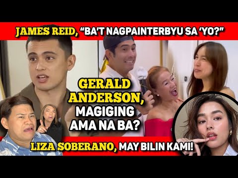 GERALD, HINIRITAN NG INA! 🔴 JAMES REID, NAKUHAAN NG 150M! 🔴 LIZA SOBERANO, PAYO LANG!