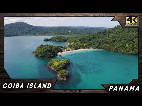 Coiba Island ● Panama 🇵🇦 【4K】 Aerial Cinematic Drone [2024]