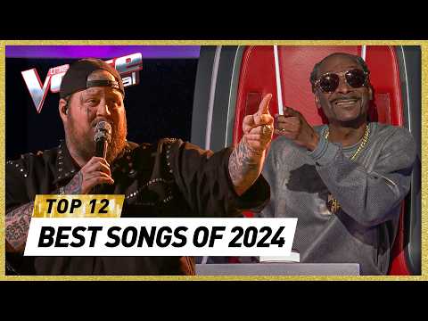 The MOST POPULAR Songs of 2024 performed on The Voice