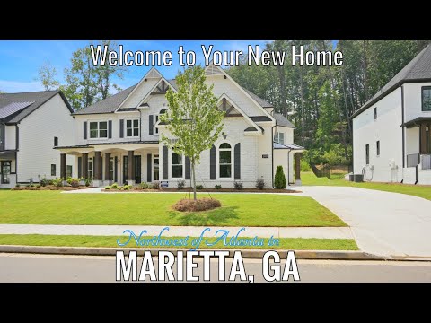 NEW 5 BDRM, 4.5 BATH HOME W/3 CAR GARAGE IN MARIETTA, GA, NORTHWEST OF ATLANTA (Off Market)