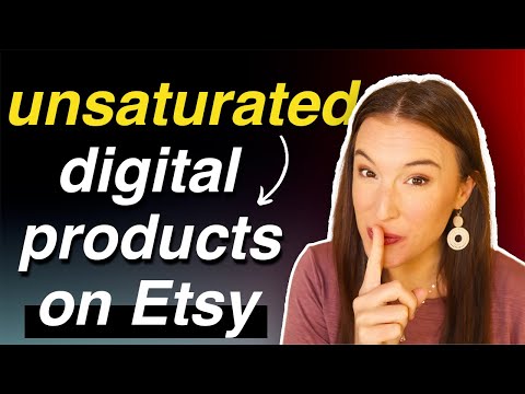 7 UNSATURATED Digital Products to sell on Etsy in 2025 💰