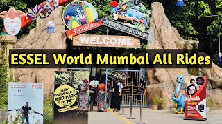 ESSEL World Amusement Park Mumbai All Rides | Water Kingdom Park Mumbai All Rides Complete Guide