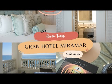 Málaga, Spain | Gran Hotel Miramar Deluxe Sea View Suite Tour | 5 Star Luxury Hotel with Pool