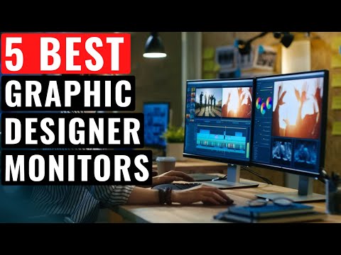 Top 5 Best Monitors For Graphic Design Work 2022