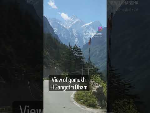 Gomukh View || Gangotri dham