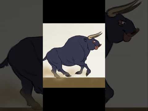 Ferdinand The Bull #Animation Test #shorts #reels #2D