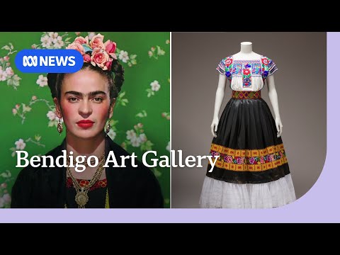 Bendigo Art Gallery exhibits Frida Kahlo personal items | ABC News