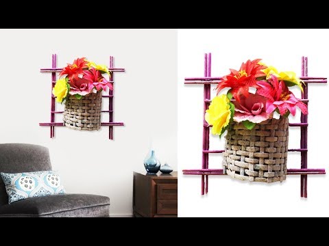 Newspaper Flower Vase |Newspaper craft ideas | best out of waste