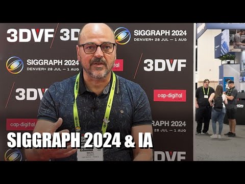 Generative AI, NVIDIA & Meta @ SIGGRAPH 2024 - Cap Digital interview