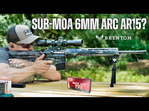 INCREDIBLY Accurate AR15? 6mm ARC Tacker 22 by Brenton USA