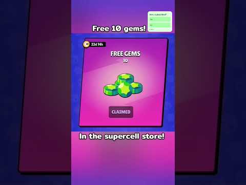 Free gems (definitely not a scam!) #brawlstars #bs #free #gems #freegems #supercell