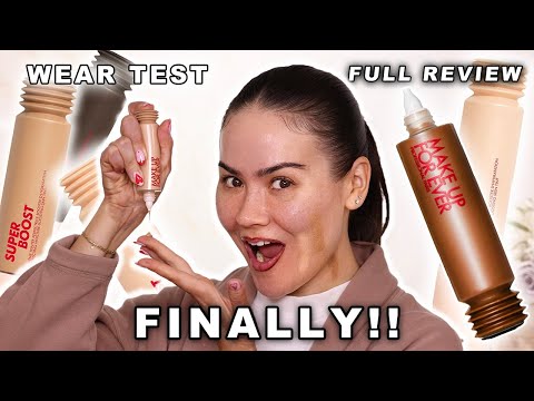 Super Boost or Super Bust? MAKE UP FOR EVER Skin Tint Wear Test! | Maryam Maquillage