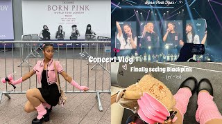 Concert vlog 💌: Finally seeing BLACKPINK up close in London - Born Pink Tour ♡