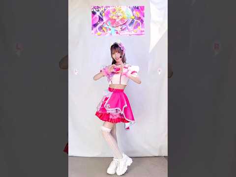 【キュアアイドル風衣装で踊ってみた】笑顔のユニゾン♪【キミとアイドルプリキュア♪】【神綺杏菜】#Shorts