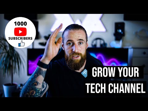 START AND GROW a Tech Review Youtube Channel! WATCH THIS!