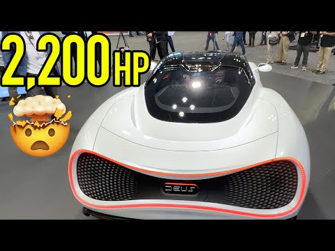 Fastest Electric Car In the World? 2,200 HP (Deus Vayanne)