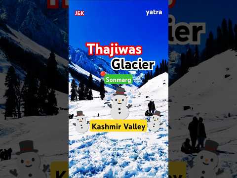 Thajiwas Glacier – The Hidden Gem of Kashmir #shorts #trending #youtubeshorts #viralvideo #kashmir