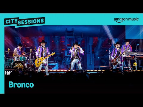 Bronco performs 'Que No Quede Huella' at City Sessions | Amazon Music