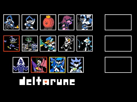 Deltarune Chapter 1&2 - All Boss Themes