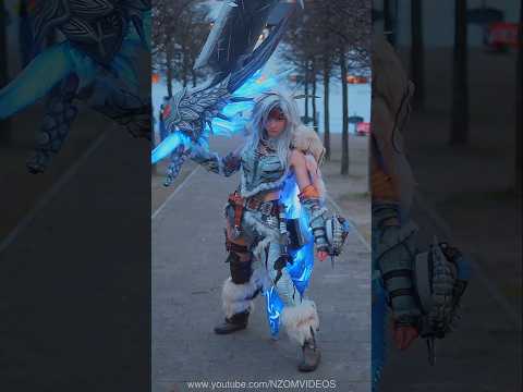 Monster Hunter cosplay Fulgur Anjanath armor set