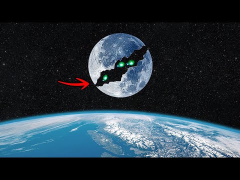 Moon Splitting in Half – A Doomsday Scenario?