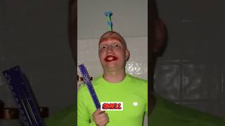 Messing with Baldi Basics PT1 #funny #comedy #humor #gamer #skit #relatable