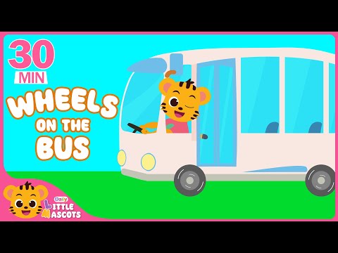 Wheels On The Bus🚌 + Baa Baa Black Sheep🐑 + more Little Mascots Nursery Rhymes & Kids Songs