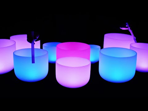 Aura Cleanse Deep Sleep & Chakra Healing Crystal Bowls 432Hz Sound Bath