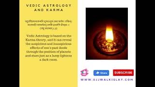 Vedic Astrology and Karma Hindu Vedic Astrology, #ujjwalkislay, ujjwalkislay.com