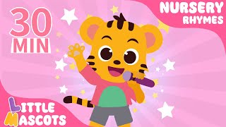 ✨Hands In The Air + Finger Family + more Little Mascots Nursery Rhymes & Kids Songs