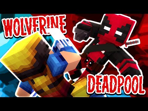 DEADPOOL VS WOLVERINE! (MINECRAFT ANIMATED SHORTS #8)