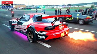 JDM Cars Drag Racing! - 1500HP Skyline GTR, 1100HP Lancer Evo, 3-Rotor Turbo RX7, Supra,...