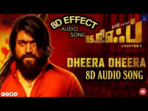 Dheera Dheera 8D Song - KGF | (USE🎧HEADPHONE - FBE) | Yash , Prashanth Neel |Like|Share|Subscribe|