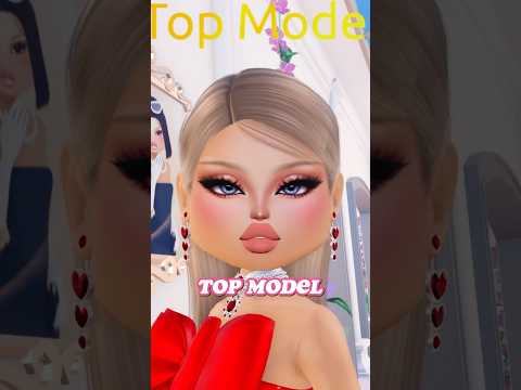 TOP MODEL MAKEUP TUTORIAL in dress to impress!! 💄 #roblox #dti #dresstoimpress #shorts