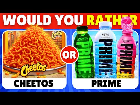 Would You Rather? Snacks & Junk Food Edition 🍔🍟🍕