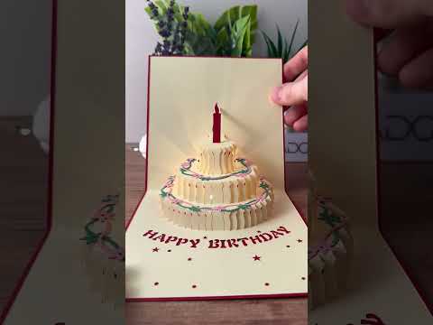 🔔 3D Birthday Music Happy Cake Cards - Product Link in Bio ( # 2074) ‪@MaviGadgets‬