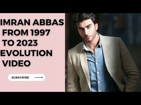 The Beautiful Evolution video|Imran Abbas|pakistani drama industry actor#long