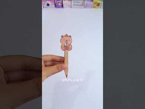 diy capybara tweezer✨#diy #capybara #short #craft #youtubeshorts